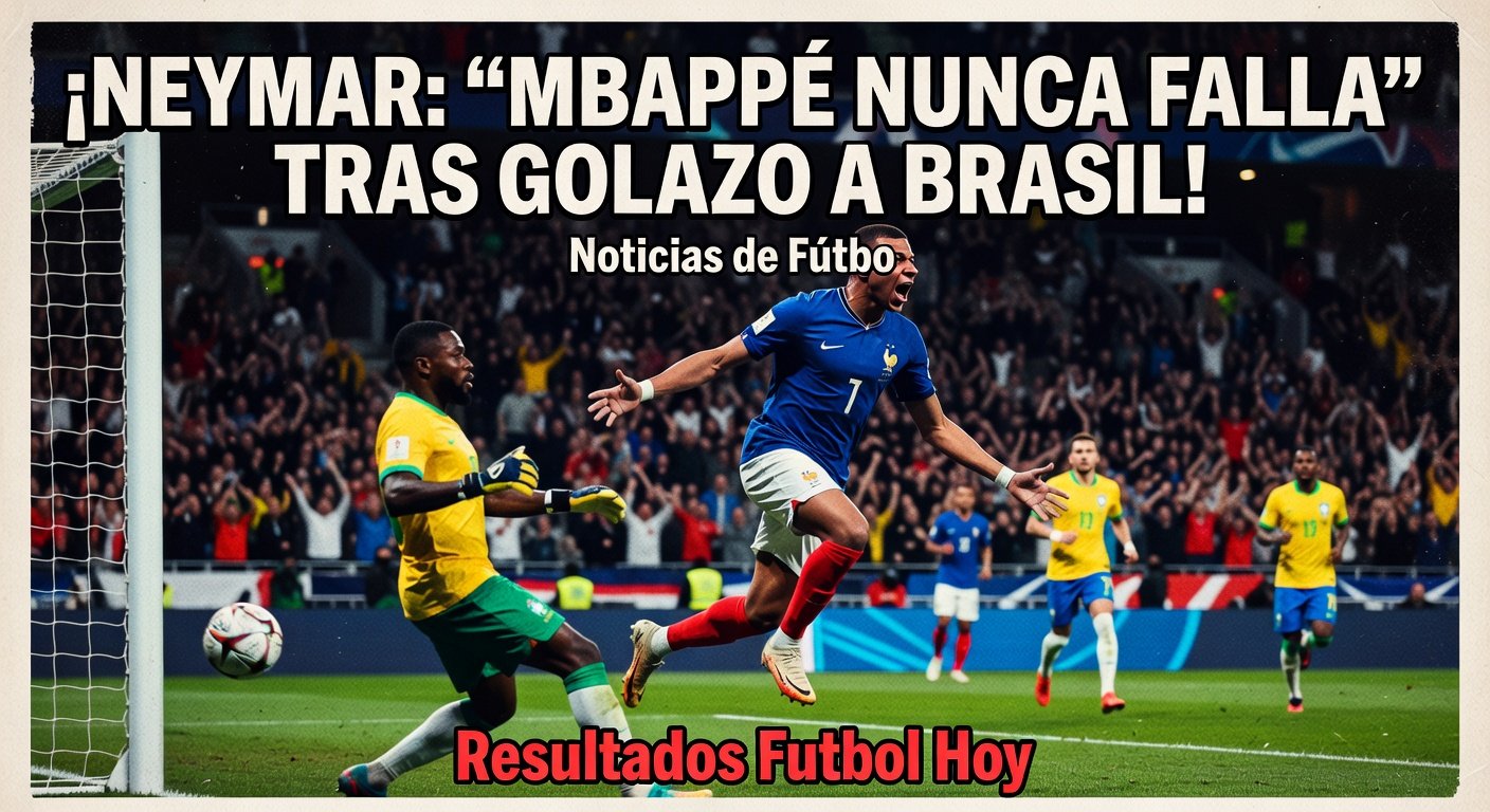 Neymar Praises Mbappé After Decisive Moment vs Brazil