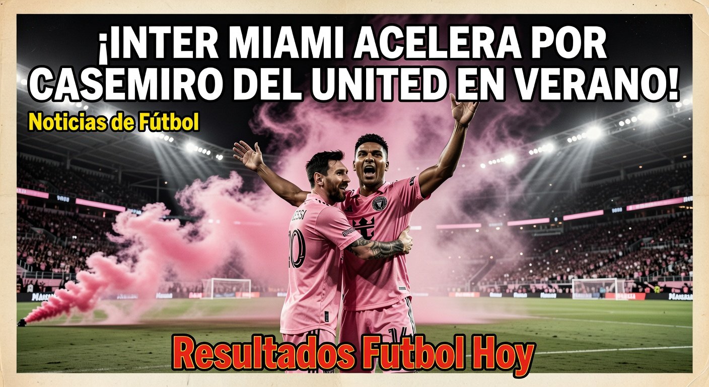 Inter Miami in talks for Casemiro from Man United