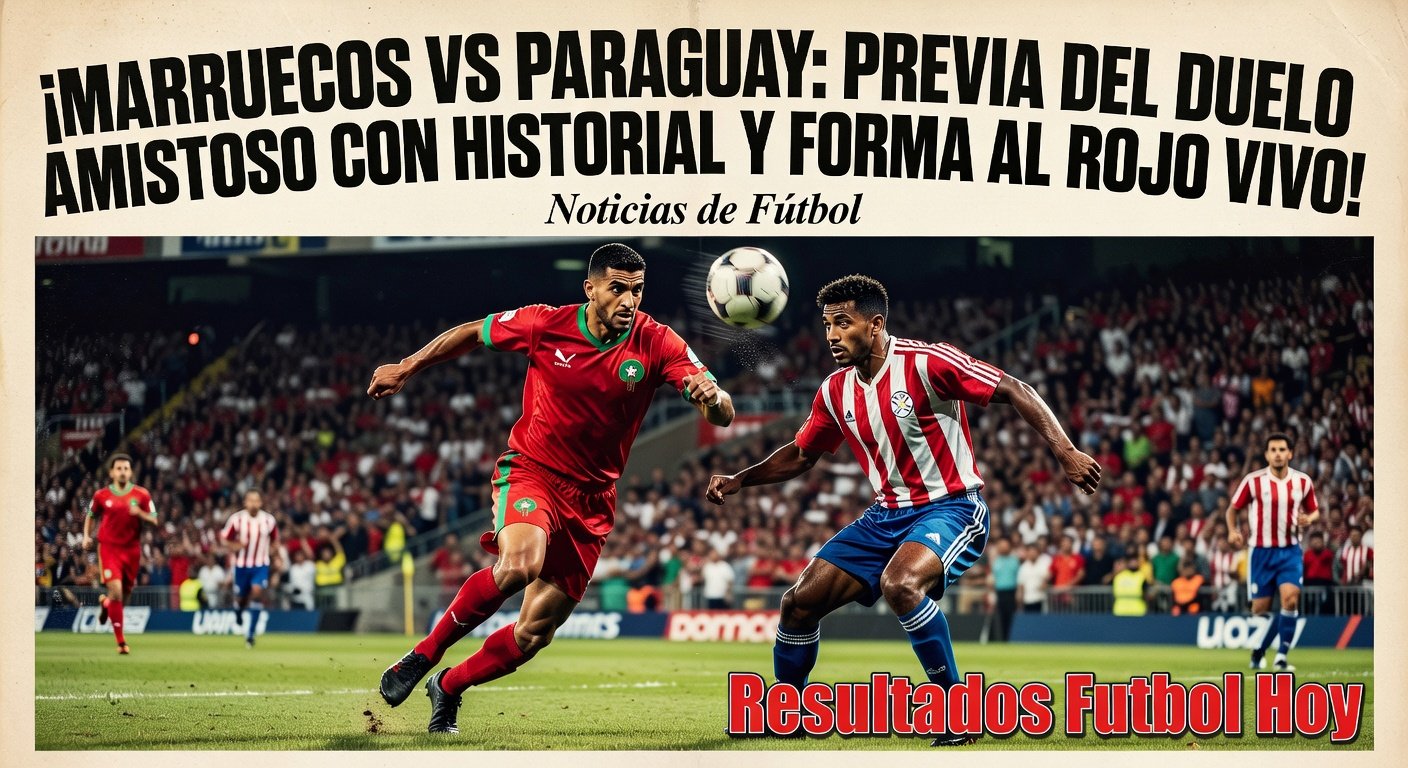 Morocco vs Paraguay Friendly