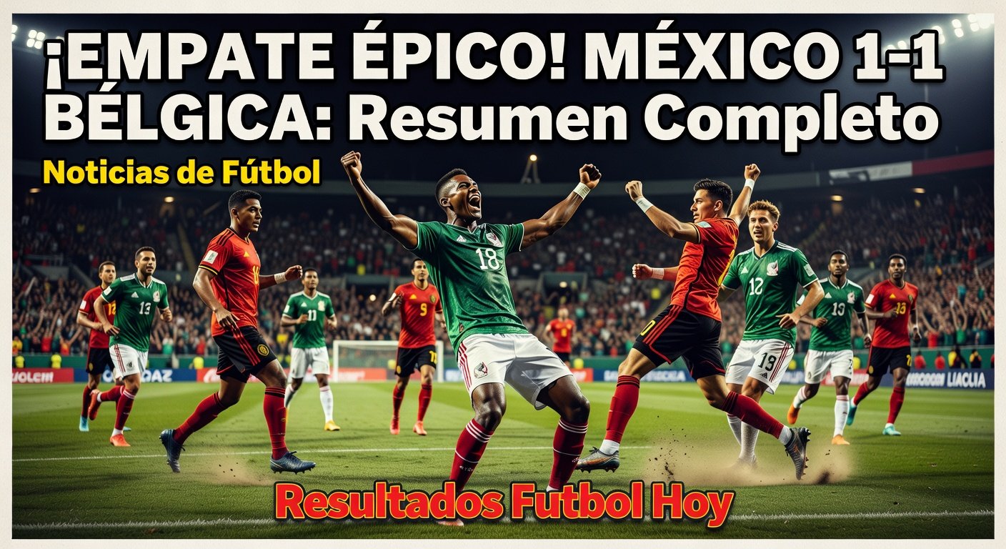 Mexico draw 1-1 with Belgium in friendly